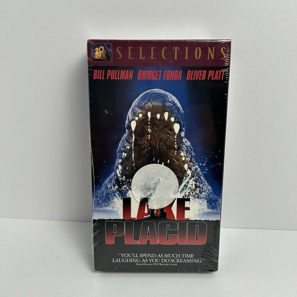 Vintage 1999 Lake Placid  Premiere Series VHS New Sealed with Watermark